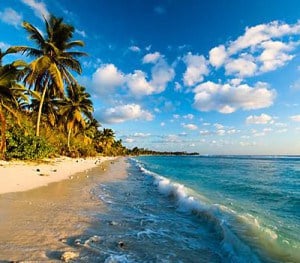 costa rican beach