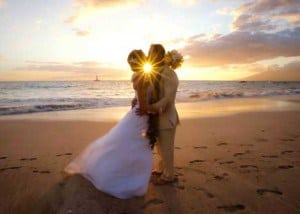 bridal sunset