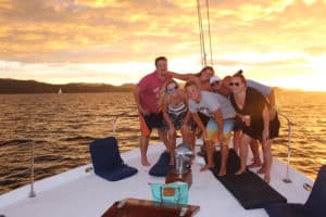 family sunset cruise